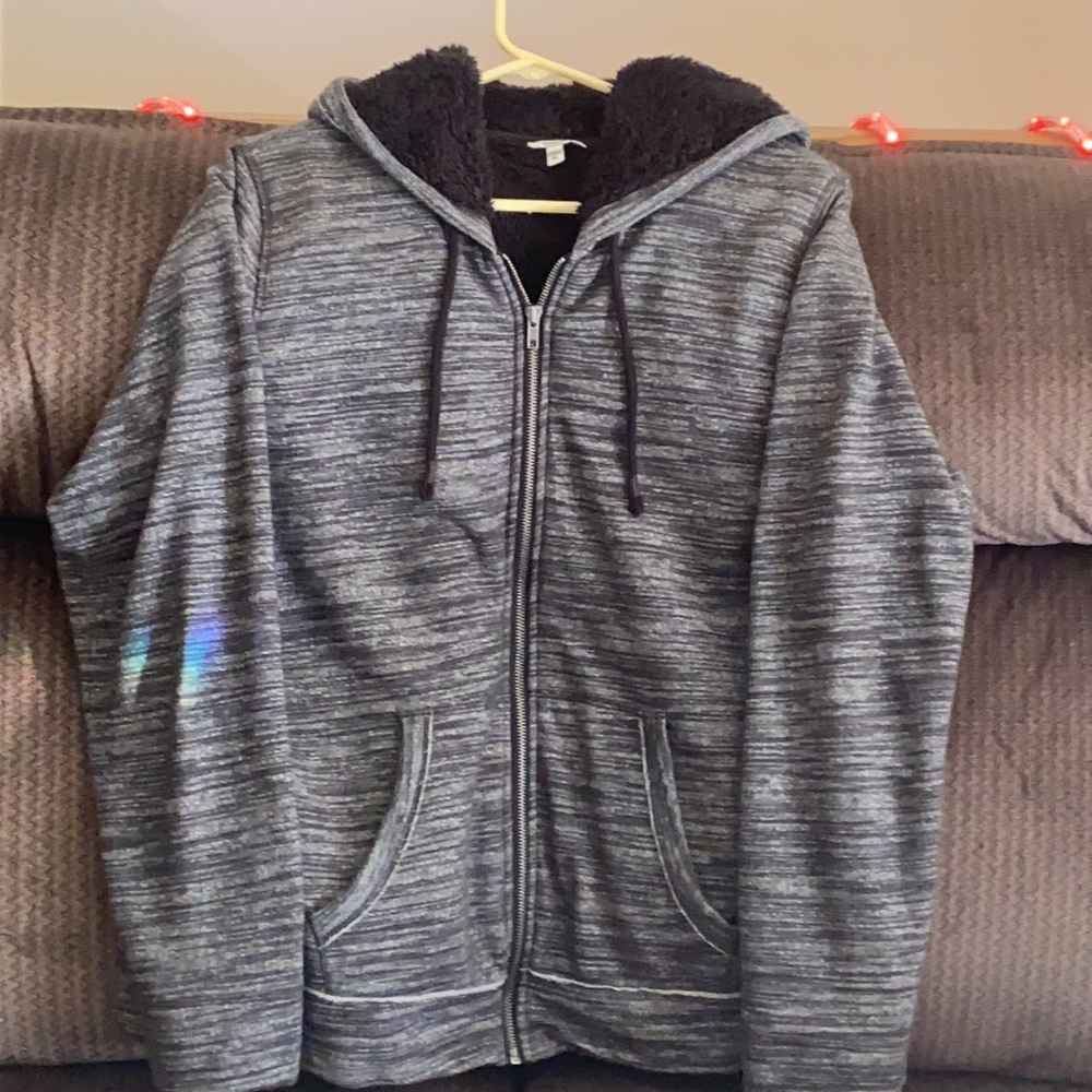 Hoodie Jacket w/Sherpa lining